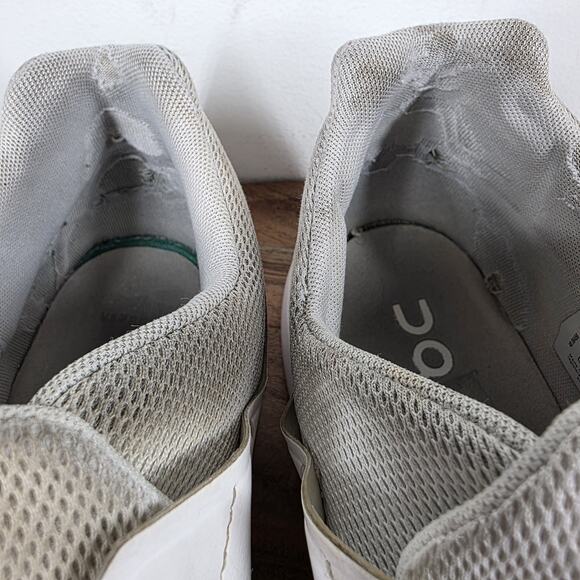 On The Roger Advantage All White Mens White Size 14 Athletic Tennis Shoes PWLOK